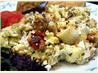 Smoked Salmon Scramble With Feta. Recipe by PaulaG