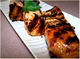 Barbecued Salmon  and  Easy Marinade