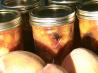 Crock Pot Spiced Peaches in Brandy