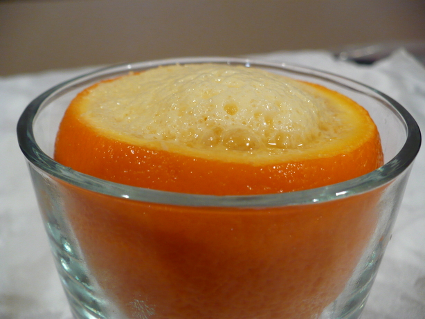 Orange Sorbet. Photo by Chef RZ Fan