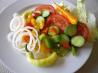 Cucumber Tomato Salad. Recipe by camaerogirl