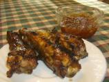 Grilled Spicy Apricot Chicken Wings