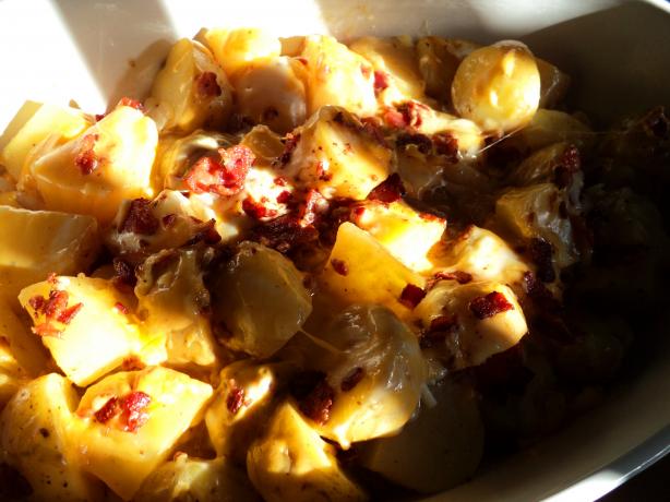Cheesy Potato Bacon Packets for the Grill. Photo by Nif