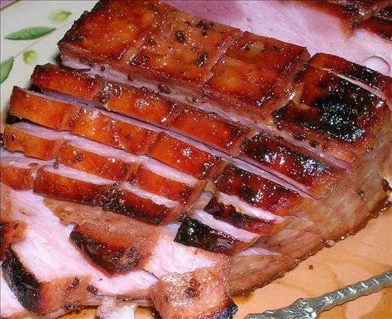 Wisconsin Maple and Clover Honey Glazed Ham. Photo by Kozmic Blues