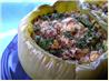 Quinoa-Stuffed Green Bell Peppers. Recipe by Lennie