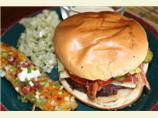 Denny's Bacon Caesar Burger