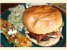 Denny's Bacon Caesar Burger