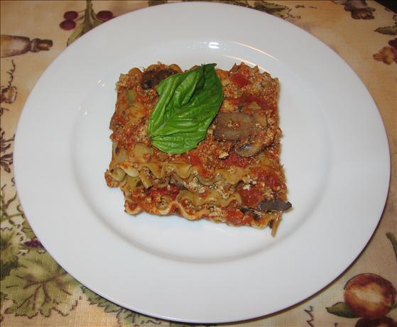Herbed Tofu Lasagna With Zucchini. Photo by Maito