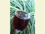 Champagne With Pomegranate Syrup and Raspberries