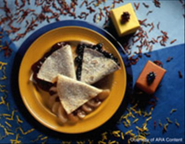 Fruit-Filled Dessert Quesadillas. Photo by Food.com *