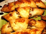 Flaky Blue Cheese Rolls W/Walnuts
