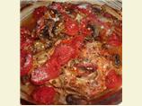 Pork Chops with Seasoned Tomatoes