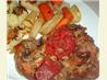 Pork Chops with Seasoned Tomatoes