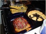 Sammy's Beef and Sausage Meatloaf. Photo by Panhandle Sam
