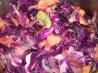 Braised Red Cabbage with Red Onion and Apples