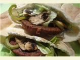 Veggie Burger Pitas
