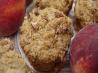 Praline-Peach Muffins. Recipe by *Asha*