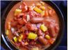 Sweet Tomato Peppers With Little Smokie Sausages. Recipe by Montana Heart Song