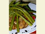 Balsamic Asparagus and Artichokes