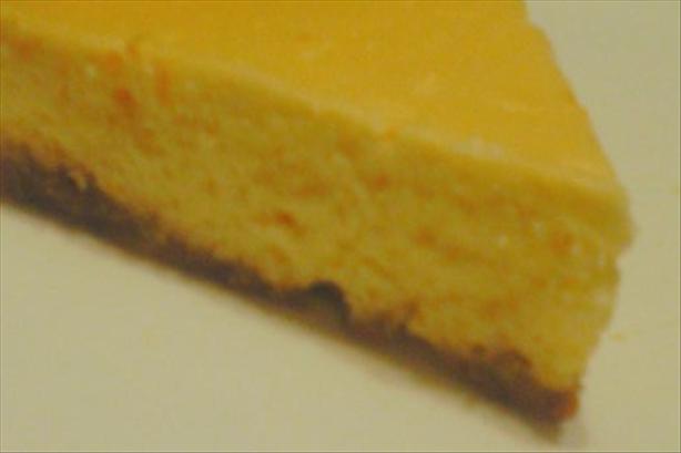 Crock Pot Creamy Orange Cheesecake. Photo by 2Bleu