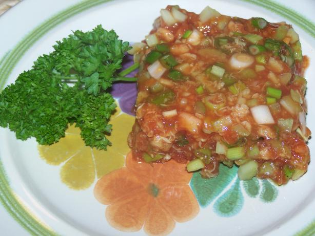 Seafood Aspic. Photo by Chef PotPie