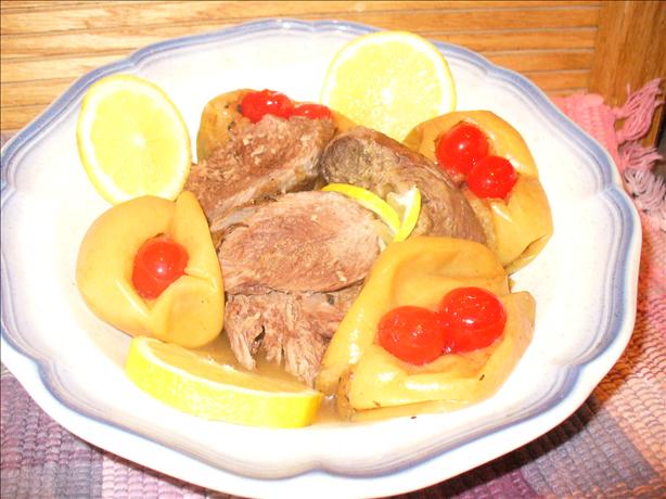 Marinated Leg of Lamb Cooked With Lemon & Apple Juice. Photo by Montana Heart Song