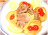 Marinated Leg of Lamb Cooked With Lemon & Apple Juice