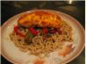 Ginger-Soy Salmon With Soba Noodles. Recipe by Chelsea^_^