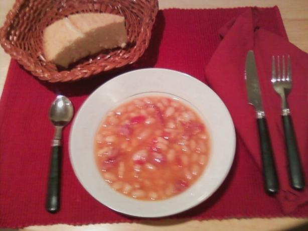 Ham Bean Soup Pressure Cooker)