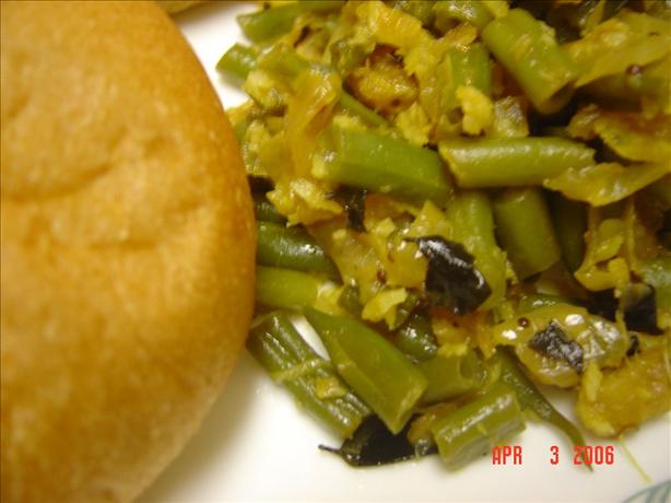 Stir Fried French Beans. Photo by Tezi