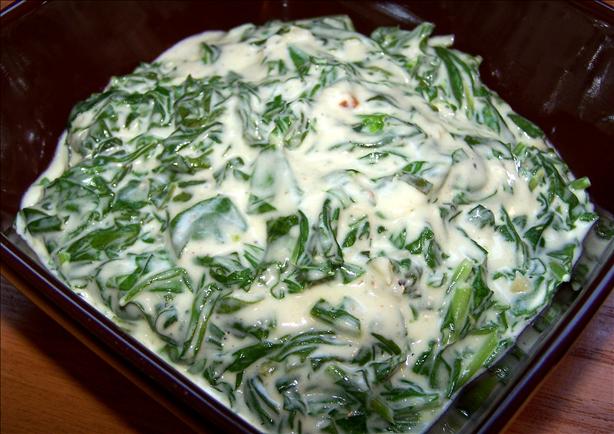 Joe's Stone Crab Garlic Creamed Spinach. Photo by Rita~