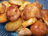 Baked Italian Sausage  With Potatoes and Rosemary