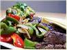 Grilled Skirt Steak With Avocado-Tomato Salsa. Recipe by Pam-I-Am