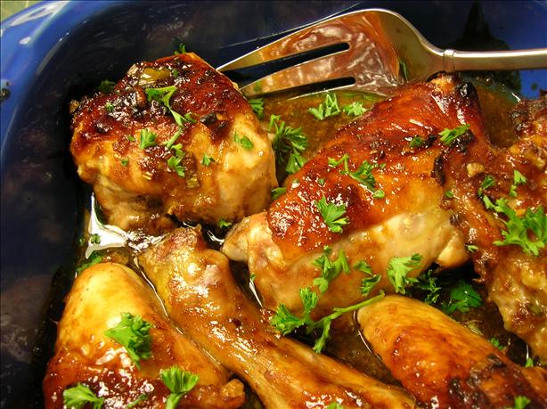 Glazed Orange-Hoisin Chicken. Photo by Pam-I-Am