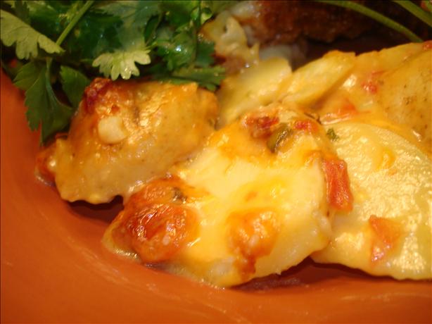 Cheesy Rotel Potatoes. Photo by Vicki in CT