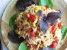 Orzo Salad With Basil-Sherry Vinaigrette. Recipe by Impera_Magna