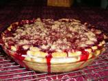 Fresh Raspberry Crumb Pie