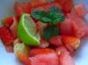Watermelon Salad With Lime Dressing