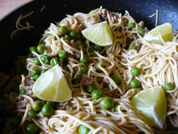 Thai Coconut Curry Noodles. Photo by Ma&iuml;t&eacute; G.
