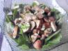 Spinach & Mushroom Salad. Recipe by Bergy
