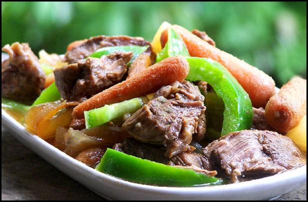 Sweet and Sour Hawaiian Beef Crock Pot. Photo by NcMysteryShopper