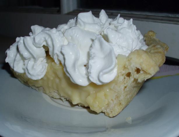 Quick Coconut Cream Pie. Photo by vivmom