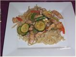 Peppered Chicken or Pork Stir Fry.. Photo by Kiwipom