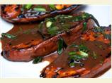 Grilled Sweet Potato and Scallion Salad