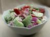 Twisted Sister’s Creamy Cucumber Salad. Recipe by twissis