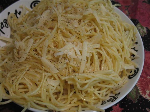 Kittencal's 15 Minute Parmesan Pasta. Photo by Redsie