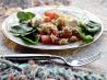 Orzo With Tomatoes, Feta, and Green Onions. Recipe by Susie D