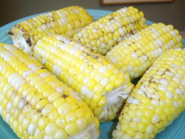 BBQ Cob of Corn With Pepper. Photo by LifeIsGood