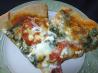 Spinach Feta and Artichoke Pizza. Recipe by Babzy