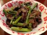 Buttery Pan Roasted Mushrooms and Asparagus
